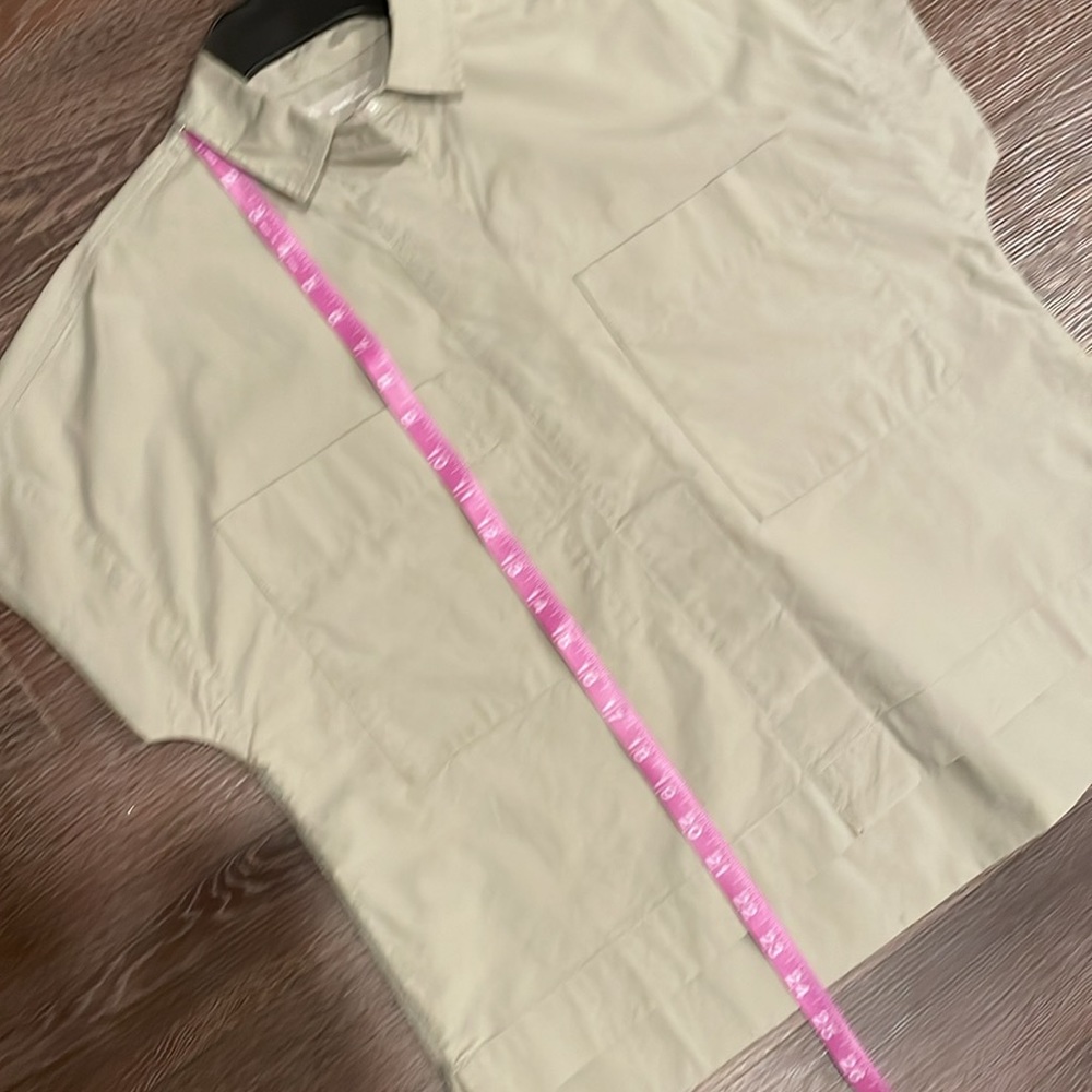 🌿Everlane The Short Sleeve Button Down Box Minimalist Shirt poplin XS - Picture 8 of 13